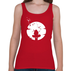 PRINTFASHION Itachi - Női atléta - Cseresznyepiros