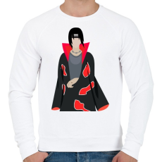 PRINTFASHION Itachi Uchiha - Férfi pulóver - Fehér