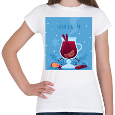 PRINTFASHION Ital - Női póló - Fehér női póló