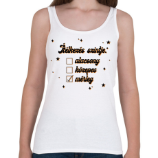 PRINTFASHION Ítélkezés szintje - Női atléta - Fehér