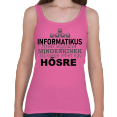 PRINTFASHION ithero-hu-light - Női atléta - Rózsaszín