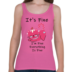 PRINTFASHION its fine - Női atléta - Rózsaszín