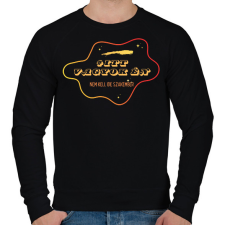PRINTFASHION Itt vagyok Én - sötét háttérre - Férfi pulóver - Fekete férfi pulóver, kardigán