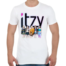 PRINTFASHION ITZY - Férfi póló - Fehér férfi póló