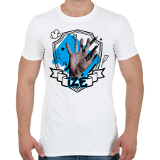 PRINTFASHION Izé firka - Férfi póló - Fehér férfi póló