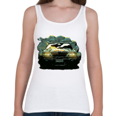 PRINTFASHION Izomautó - Női atléta - Fehér