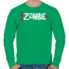 PRINTFASHION Izombie - Férfi pulóver - Zöld