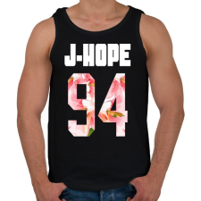 PRINTFASHION J-Hope BTS - Férfi atléta - Fekete atléta, trikó
