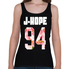 PRINTFASHION J-Hope BTS - Női atléta - Fekete