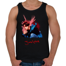 PRINTFASHION j-hope - Férfi atléta - Fekete