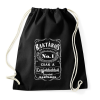 PRINTFASHION Jack Daniels style - Sportzsák, Tornazsák - Fekete