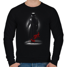 PRINTFASHION Jack - Férfi pulóver - Fekete