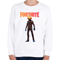 PRINTFASHION Jack Gourdon Fortnite - Gyerek pulóver - Fehér