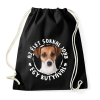 PRINTFASHION Jack Russel Terrier - Sportzsák, Tornazsák - Fekete