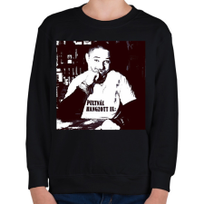 PRINTFASHION Jafi - Gyerek pulóver - Fekete gyerek pulóver, kardigán