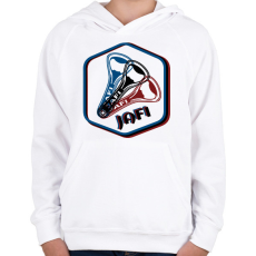 PRINTFASHION jafi sörbontó színskála 1 - Gyerek kapucnis pulóver - Fehér