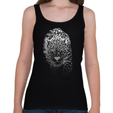 PRINTFASHION Jaguár - fehér - Női atléta - Fekete