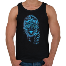 PRINTFASHION Jaguár - Férfi atléta - Fekete atléta, trikó