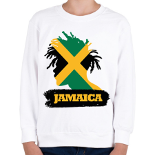 PRINTFASHION Jamaica - Gyerek pulóver - Fehér gyerek pulóver, kardigán