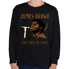 PRINTFASHION JAMES BROWN - Gyerek pulóver - Fekete