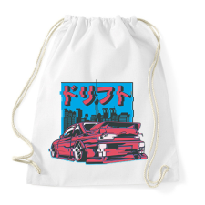 PRINTFASHION Japán sportkocsi - Sportzsák, Tornazsák - Fehér tornazsák