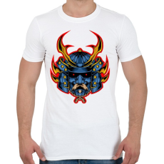 PRINTFASHION Japanese Mask - Férfi póló - Fehér