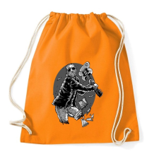 PRINTFASHION Jason gitárral - Sportzsák, Tornazsák - Narancssárga tornazsák