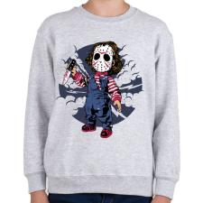 PRINTFASHION Jason Kid - Gyerek pulóver - Sport szürke gyerek pulóver, kardigán