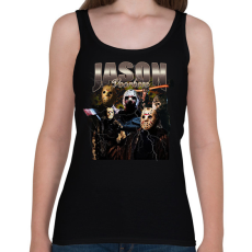 PRINTFASHION Jason Voorhees - Női atléta - Fekete
