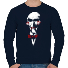 PRINTFASHION Játsszunk! - Férfi pulóver - Sötétkék