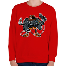 PRINTFASHION Játszunk?  - Gyerek pulóver - Piros