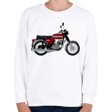 PRINTFASHION Jawa 350  - Gyerek pulóver - Fehér