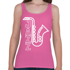 PRINTFASHION Jazz - Női atléta - Rózsaszín női trikó