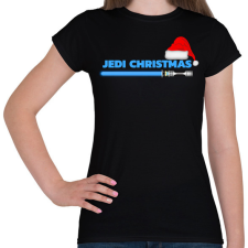 PRINTFASHION JEDI CHRISTMAS - Női póló - Fekete női póló