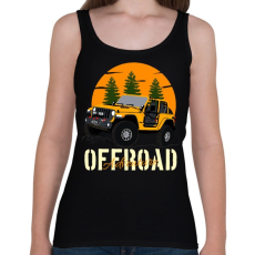 PRINTFASHION jeep - Női atléta - Fekete
