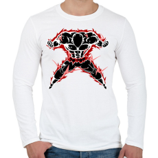 PRINTFASHION JIREN2 - Férfi hosszú ujjú póló - Fehér