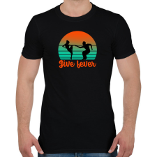 PRINTFASHION Jive fever - Férfi póló - Fekete férfi póló