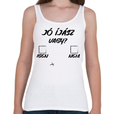 PRINTFASHION Jó íjász - Női atléta - Fehér női trikó