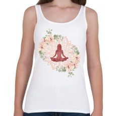 PRINTFASHION Jóga - Női atléta - Fehér