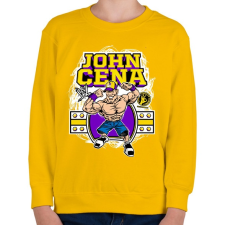 PRINTFASHION John Cena - Gyerek pulóver - Sárga gyerek pulóver, kardigán