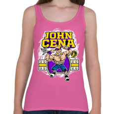 PRINTFASHION John Cena - Női atléta - Rózsaszín