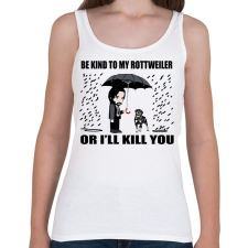 PRINTFASHION John Wick roti - Női atléta - Fehér női trikó
