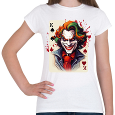 PRINTFASHION Joker - Női póló - Fehér