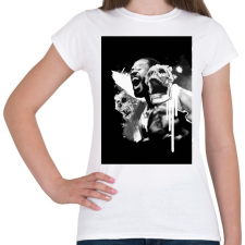 PRINTFASHION Jon Jones - Női póló - Fehér női póló