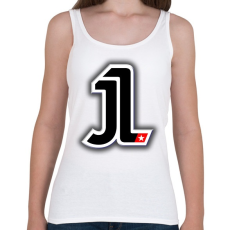 PRINTFASHION Jorge Lorenzo - Női atléta - Fehér