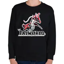 PRINTFASHION Jormuntide Ignis - palworld - Gyerek pulóver - Fekete gyerek pulóver, kardigán