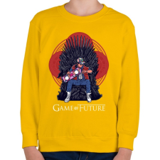 PRINTFASHION Jövő játéka - Gyerek pulóver - Sárga gyerek pulóver, kardigán