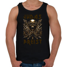 PRINTFASHION JUDAS PREIST - Férfi atléta - Fekete atléta, trikó