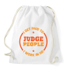 PRINTFASHION Judge people - HR - Sportzsák, Tornazsák - Fehér