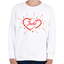 PRINTFASHION Judit - Gyerek pulóver - Fehér gyerek pulóver, kardigán